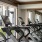 a room with exercise equipment