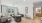 a living room with a rug 